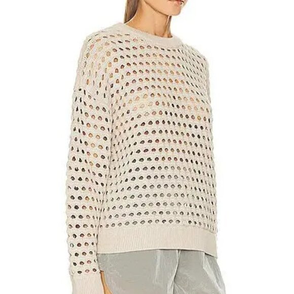 Rare Women's  Harshaw Sweater Size Small Grey Tan  Sold out Everywhere VAR01504 - Picture 3 of 12